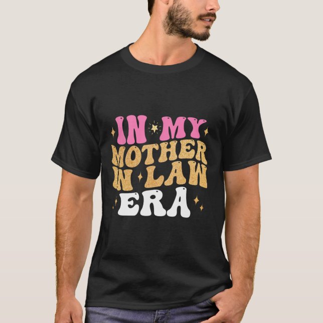 Bröllopsdag från son dotter under min svärmors era t shirt (Framsida)