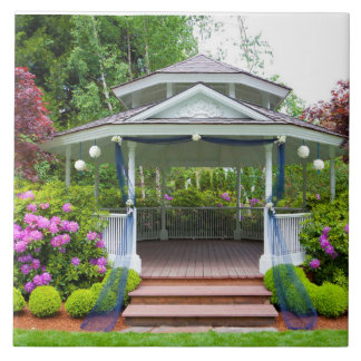Bröllopsdag Gazebo Kakelplatta