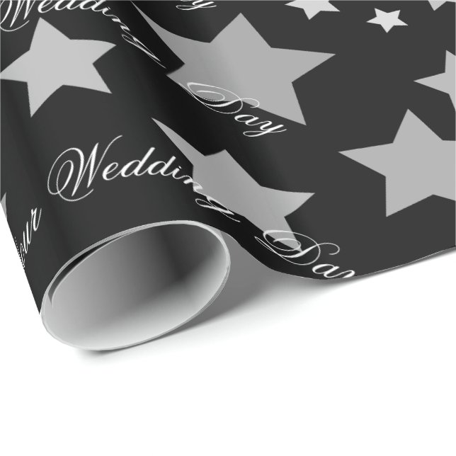 Bröllopsdag Gift-Wrap Presentpapper (Rullad Hörn)