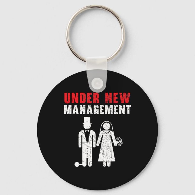 Bröllopsdag Giftermål Ny gifta Nyckelring (Framsida)