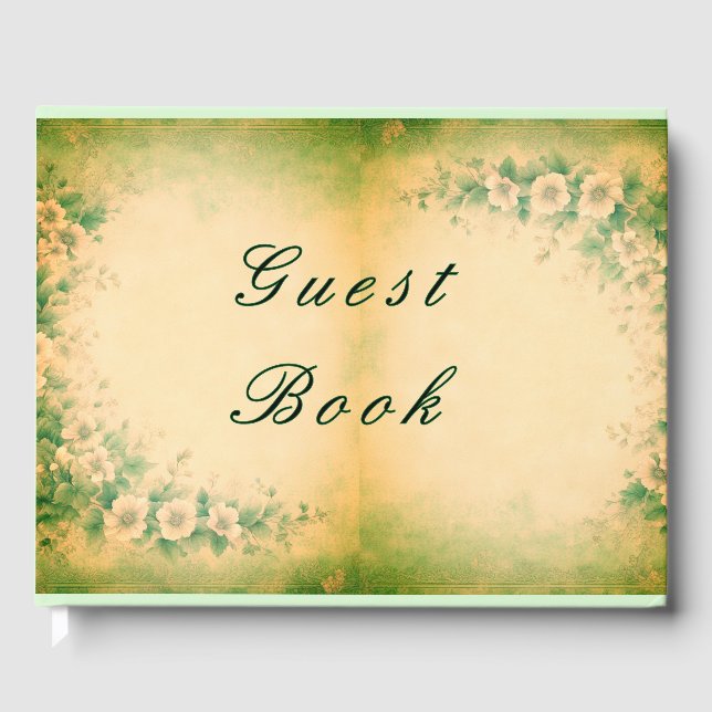 Bröllopsdag Guest Bok (Framsida)