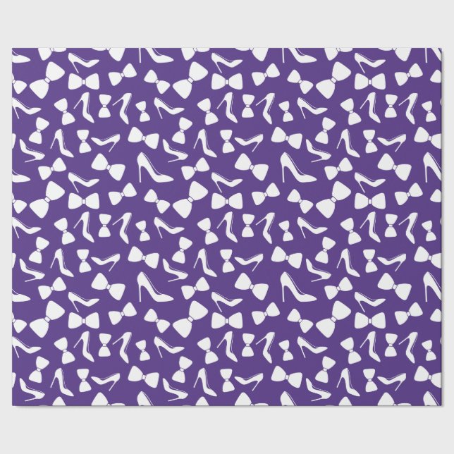 Bröllopsdag Höga klackar och flugsvarta Violetta s Presentpapper (Seam)