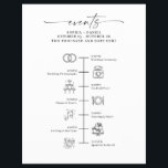 Bröllopsdag - ikontidslinje - Brev - välkomstplats Reklamblad<br><div class="desc">Denna vackra tidslinje för bröllopsdagen och välkomna brev är perfekt för vilket bröllop som helst! Redigera den här ikonens tidslinje enkelt för att passa flera olika händelser. Det finns gömt ikoner som du kan flytta och justera var som helst på tidslinjen. Lägg till eller ta bort händelser om det behövs!...</div>