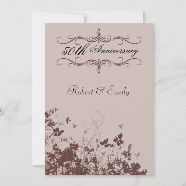 Bröllopsdag Inbjudningar (Framsida)