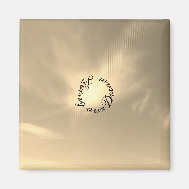 BRÖLLOPSDAG MAGNET ROMANTIC DESIGN STIL (Framsidan)