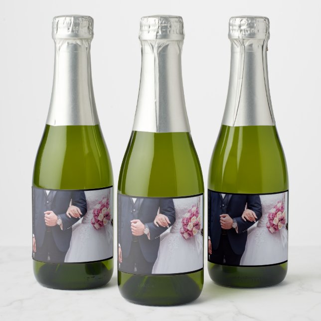 Bröllopsdag mini Sparkling Vin! (Flaskor)