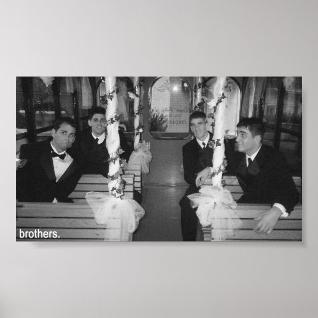 bröllopsdag poster (Framsidan)