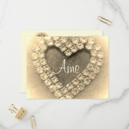 BRÖLLOPSDAG ROMANTISK INBJUDAN DESIGN 