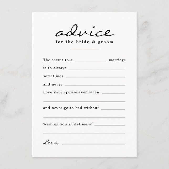 Bröllopsdagen Fyll i Blommigten Tom vattenfärg Rådkort (Framsida)