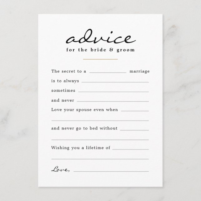 Bröllopsdagen Fyll i Blommigten Tom vattenfärg Rådkort (Framsida)