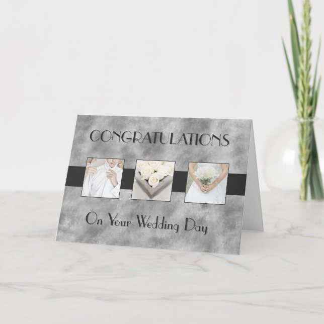 BröllopsdagTriptych Kort (Framsida)