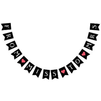 Bröllopsdekor för möhippa Bröllopsbanner Vimplar