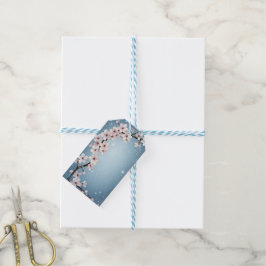 Bröllopsdesign för elegantens Blommigt Blommar-inb Presentetikett