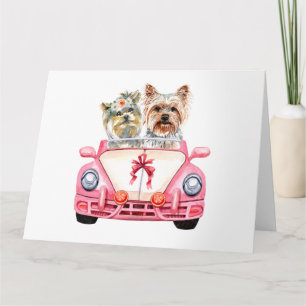 Bröllopsdesign för Yorkshire Terrier Kort