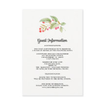 Bröllopsdetaljer | Vattenfärg Bärgren Kort