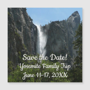 Bröllopsdunstfallen i Yosemite nationalpark