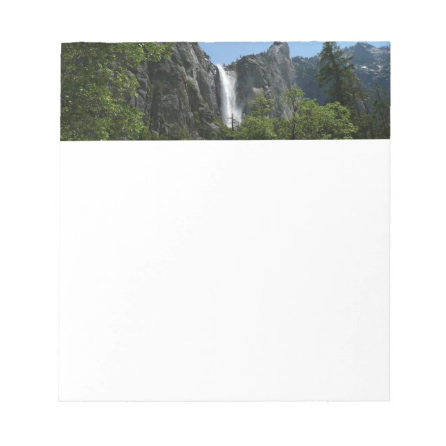 Bröllopsdunstfallen i Yosemite nationalpark Anteckningsblock (Framsida)
