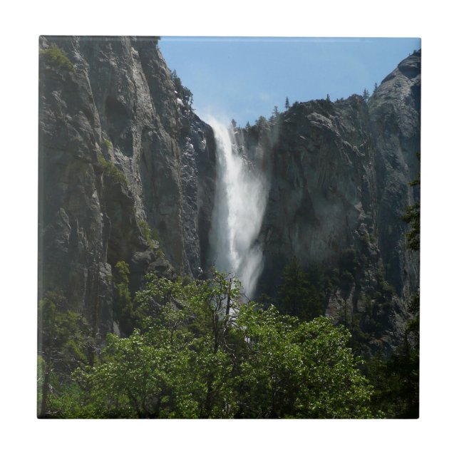 Bröllopsdunstfallen i Yosemite nationalpark Kakelplatta (Framsidan)
