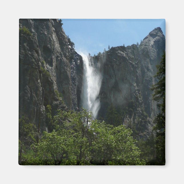 Bröllopsdunstfallen i Yosemite nationalpark Magnet (Framsidan)