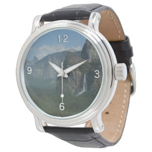 Bröllopsdunstfallen och Half Dome i Yosemite Armbandsur