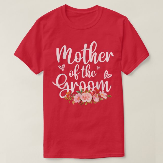 Bröllopsdusch BröllopFör Mor Till Brudgummen  T Shirt (Design framsida)