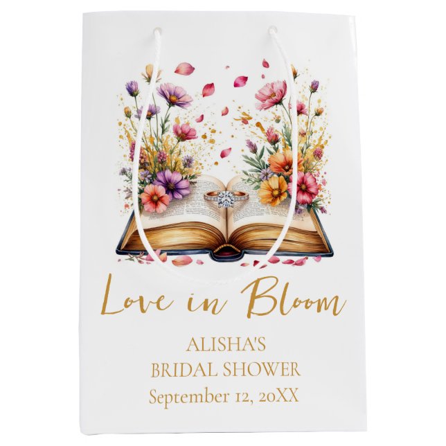 Bröllopsdusch för Love In Bloom (Framsidan)