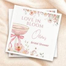 Bröllopsdusch i champagne rosa med Love in Bloom-t