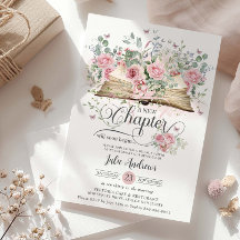 Bröllopsdusch i Rosa Blommig Ny Kapitel