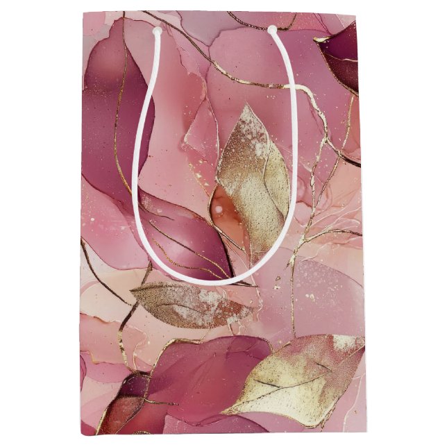 Bröllopsdusch i Rosa Guldblad (Framsidan)