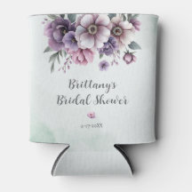 Bröllopsdusch Lavendel & Grön Blommig 