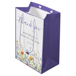 Bröllopsdusch med vilda blommor