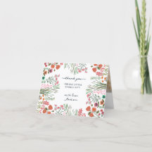 Bröllopsdusch med vilda blommor