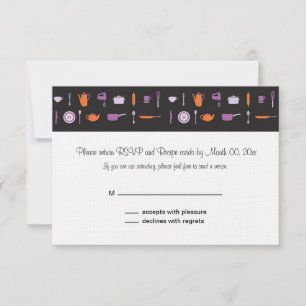 Bröllopsdusch RSVP OSA Kort