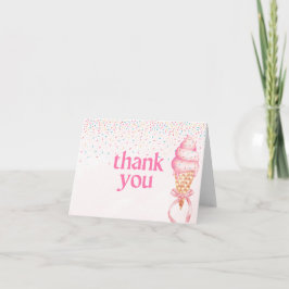 Bröllopsdusch tackkort för She's Been Scooped Up