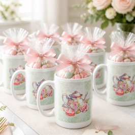 Bröllopsdusch Tekopp Kaffe kopp