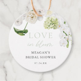 Bröllopsduschtackpresenter med Love In Bloom Gåvor Etiketter