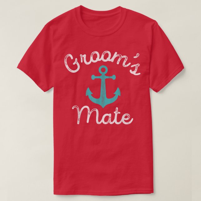 Bröllopsfavoriter med nautiskt tema Gästpresent ti T Shirt (Design framsida)