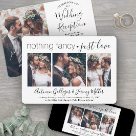 Bröllopsfest 4 Foto Inget Tjafs Bara Kärlek Inbjudningar