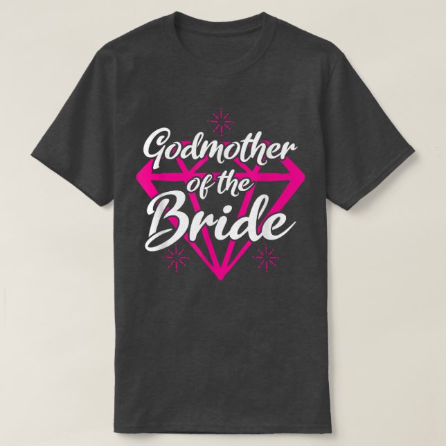 Bröllopsfest Brud Gudmor 125 T Shirt (Design framsida)