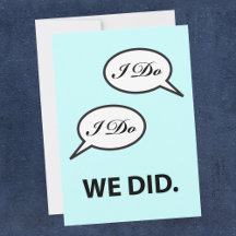 Bröllopsfest efter vigseln Jag Gör Jag Gör Vi Gjor