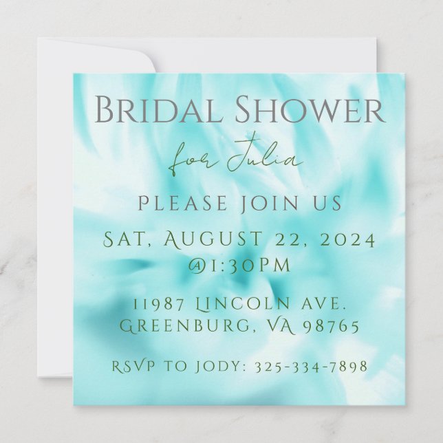 Bröllopsfest eller evenemang Anpassningsbar inbjud Inbjudningar (Framsida)