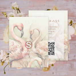 Bröllopsfest Event QR-kod Svarskort OSA Kort