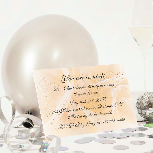 Bröllopsfest för bruden Inbjudan (Skapare uppladdad)