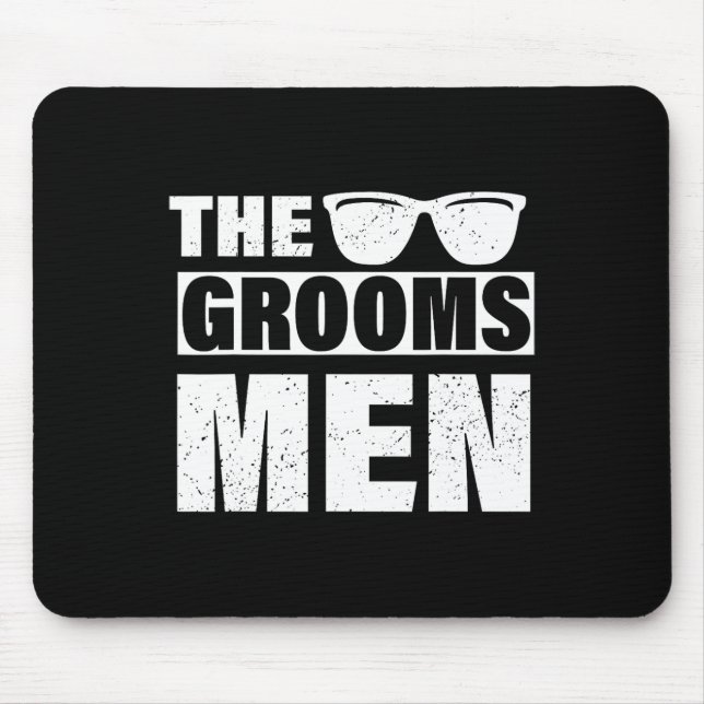 Bröllopsfest för Brudgummen Mäns Roliga F Musmatta (Framsidan)