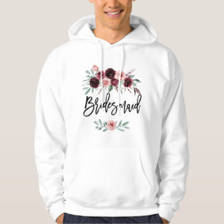 Bröllopsfest för brudtärna hoodie