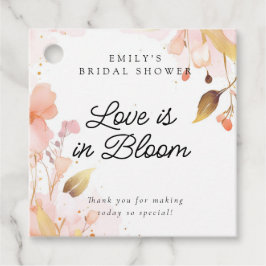 Bröllopsfest för Love in Bloom Gåvor Etiketter