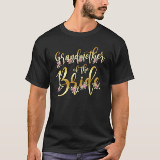 Brollopsfest för mormor till bruden Trend T Shirt