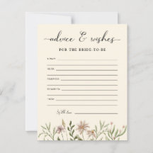 Bröllopsfest för vildblommor: råd och önskningar