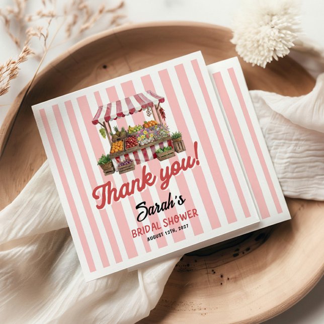 Bröllopsfest Fresh Off The Market  Pappersservett (Skapare uppladdad)