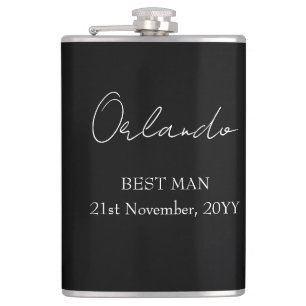 Bröllopsfest Gifts Best Man Fickplunta